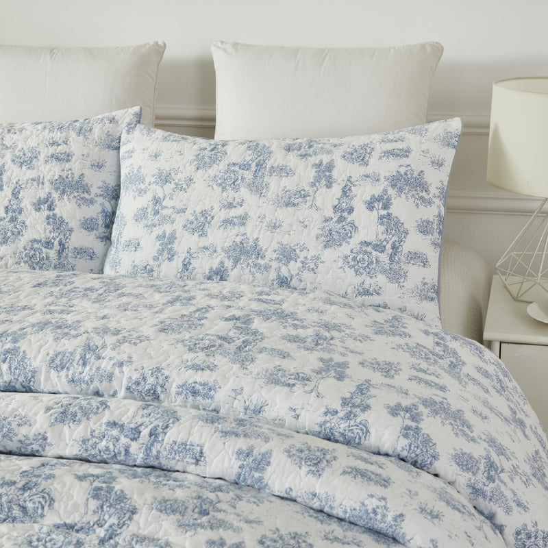 floral coverlet