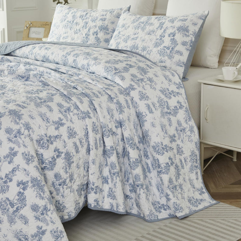floral bedspread