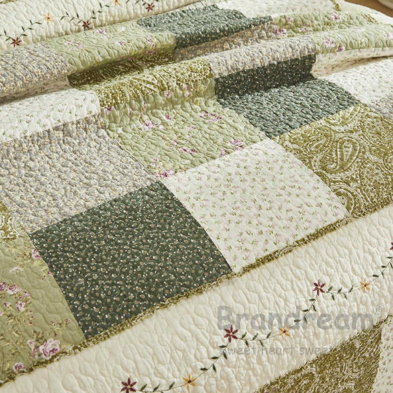 floral quilt