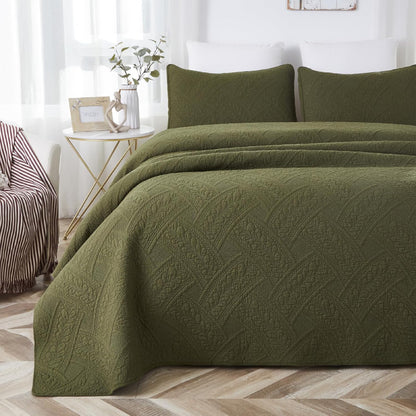 green quilt