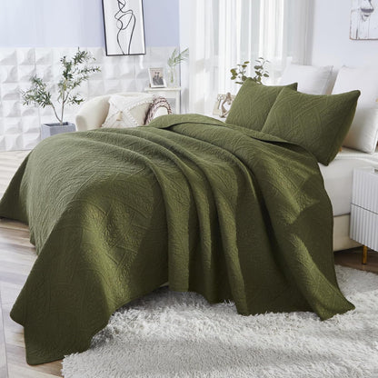 green coverlet
