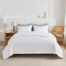 This bedroom features a Brandream Quilt Set.