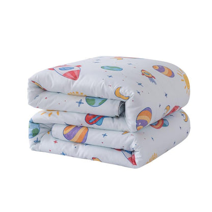 Kids Comforter Set - Rocket Adventure