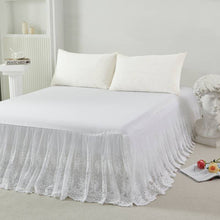 This bed skirt is very lightweight.