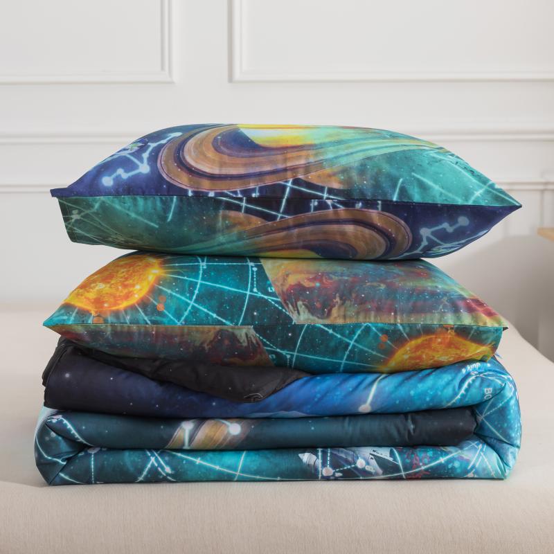 Kids Comforter Set - Solar System Adventure