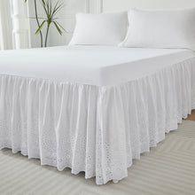 This bed skirt is very lightweight.