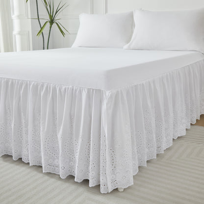 This bed skirt is very lightweight.