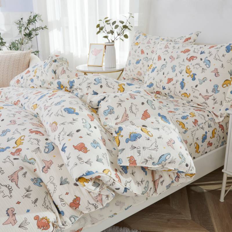 This Brandream duvet cover set is clean and fresh overall.